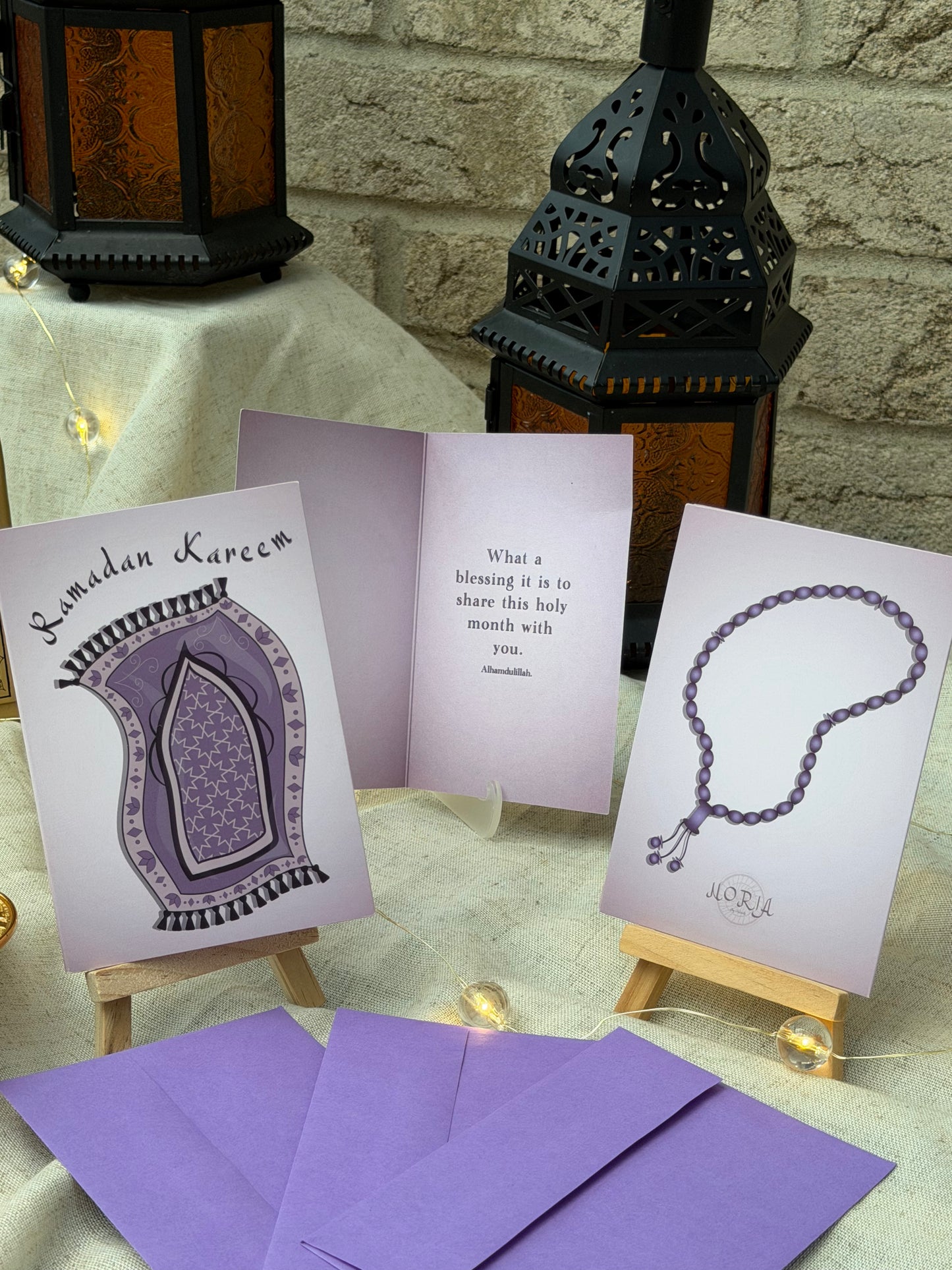 Ramadan Rug Greeting Card
