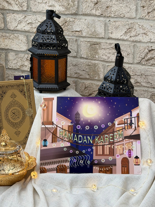 Ramadan in Damascus Print