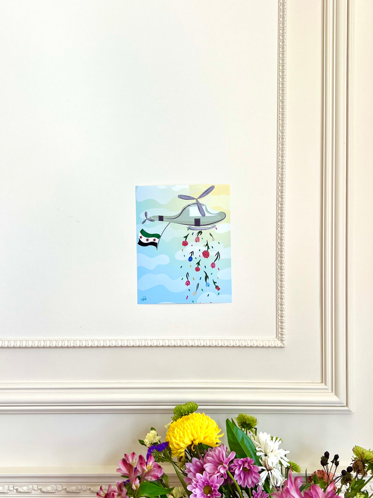 Above Prin Flowers From Above Print – Noria