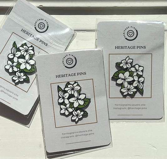 Jasmine Flower Pin