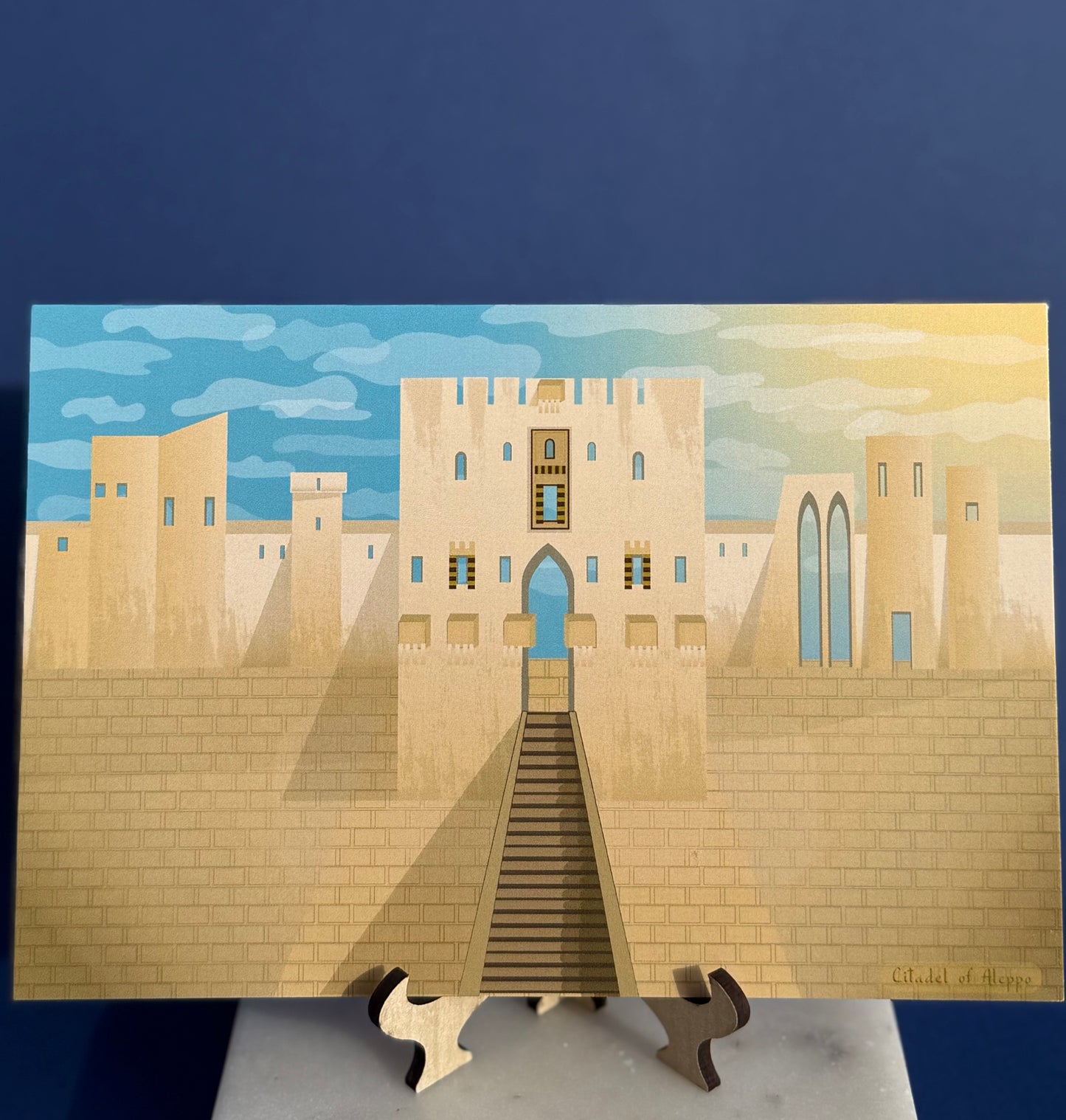 Citadel of Aleppo Print